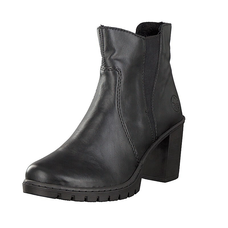 Botins Rieker Y2554-01 Para Mulher - Pretas